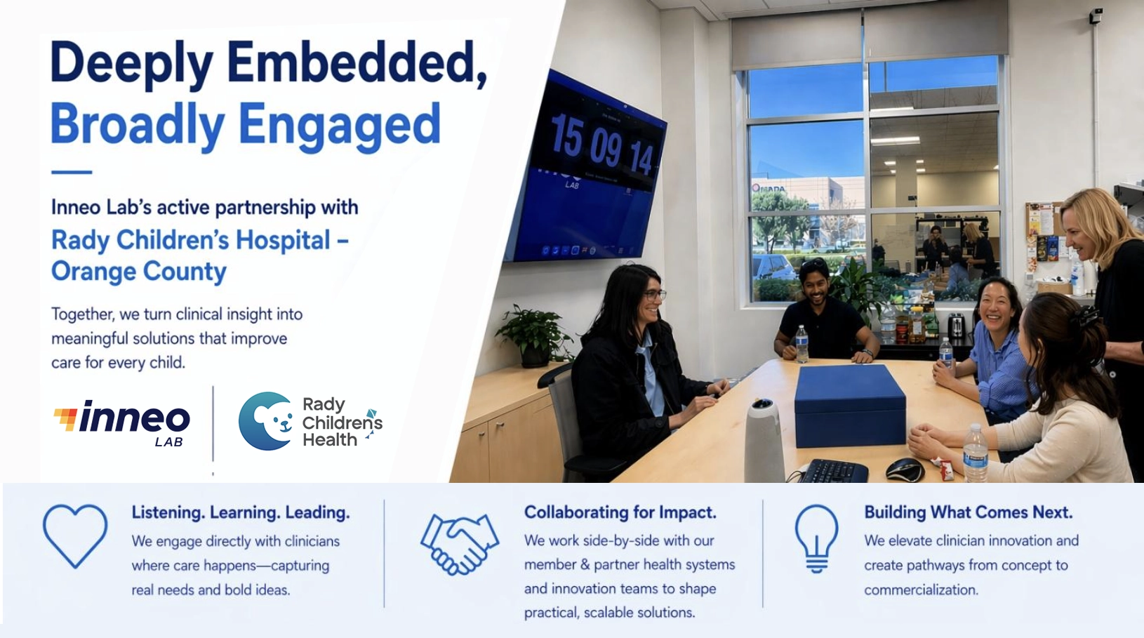 Deeply Embedded, Broadly Engaged: Inneo Lab's Active Partnership with Rady Children's Hospital – Orange County